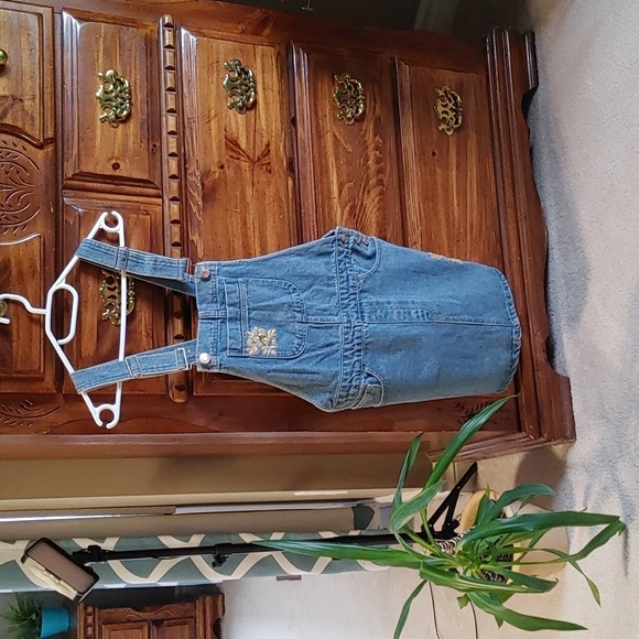 🍁FOREVER 21 WESTERN DENIM DRESS - Picture 1 of 9